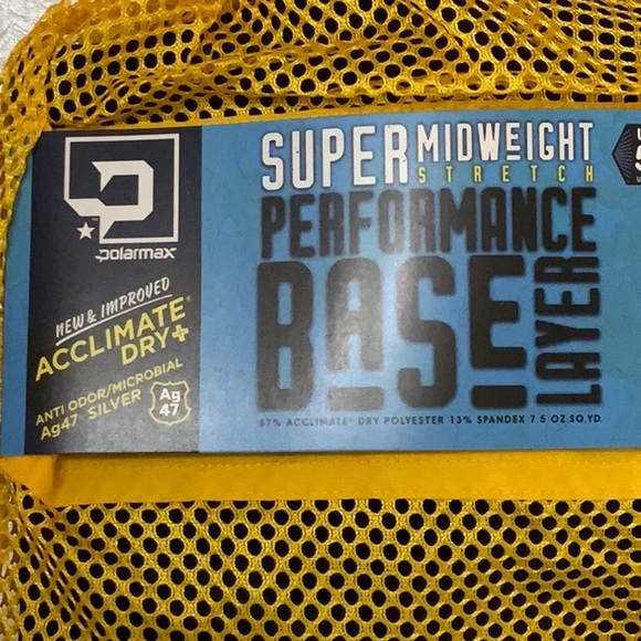 PolarMax SUPER MIDWT (3) BASELAYER SET - Black - Picture 12 of 14